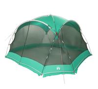 Tente moustiquaire avec toit vert mer 434 x 434 x 230 cm Polyester | Imperméable, résistant aux UV, anti-encrassement, pliable, montage facile, polyester, fibre de verre, jardin, terrasse
