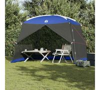 Tente moustiquaire Bleu Azure 320 x 320 x 218 cm en Polyester imperméable avec Toit Pliable et Sac de Transport, idéale Camping, Plein air, Jardin