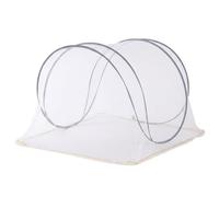 Tente moustiquaire pour tête, Tente Anti-Moustique instantanée avec Porte à Fermeture éclair, tentes en Maille Portables pour Le Camping, Les Voyages, la Chambre et l'extérieur