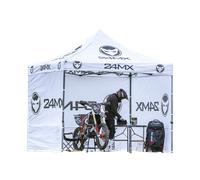 Tente Paddock 24MX Easy-Up avec Cloisons Grise Gris