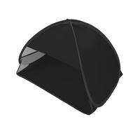 Tente Pare-Soleil pour la Tête avec Support Téléphone, Tentes de Plage, pour Bains de Soleil, Résistante au Vent et au Sable (D)