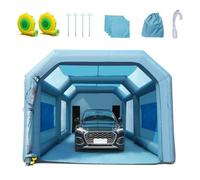 Tente Peinture Auto - VEVOR - Cabine de Peinture Gonflable 8,5x4,8x3,3m 2 Souffleurs