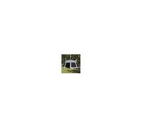 vidaXL Tente piscine 4100639 toit amovible parois en maille gris 612x612 cm
