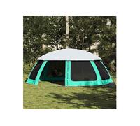 Tente de piscine moustiquaire amovible parois maille bleu azur vidaXL