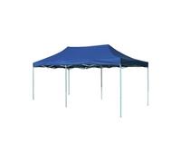 Tente pliable 3 x 6 m Bleu
