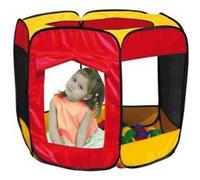 Tente pliable avec 100 balles multicolores - jeu plein air multicolore G