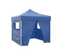 Tente Pliable Vert avec 4 Parois Tonnelle Pavillon Tente de Réception vidaXL