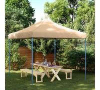 Tente Pliable Crème Tonnelle Chapiteau Pavillon Jardin Patio Terrasse vidaXL