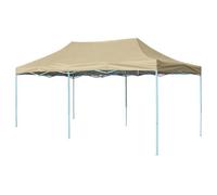 Tente pliable - vidaXL - 3 x 6 m - 100 % imperméable - 10 places - Blanc crème