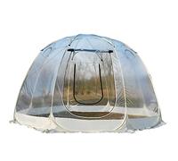 Tente pop-up à bulles pour 3 à 6 personnes, tonnelle en dôme igloo transparent, abri de jardin, solarium gonflable d'hiver pour camping, fêtes et événements.