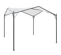 Tente pop-up d'extérieur - 3 x 3 x 2,6 m - Blanc - Tissu Oxford 180 g/m² - Résistant aux UV - Imperméable - Cadre en acier robuste - Gazebo facile à assembler pour patio, camping, plage, ombre de fête