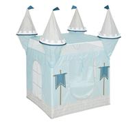 Tente Pop Up Enfant "Château Fort" 130cm Bleu