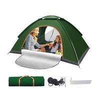 Tente Pop-up Extérieur,Tente Dôme Portable Familiale Cabine - Structure Imperméable Anti-UV Facile à Monter pour 2 Personnes avec Porte Moustiquaire Abri Solaire Plage Randonnée