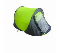 Tente pop-up pour 2 personnes, bleu, vert, tente de camping, trekking, festival (vert)