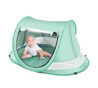 Tente Popup pour Bébé, 110x70x50cm,Dôme Anti-UV, Abri De Plage Léger avec Moustiquaire, pour Le Camping, La Plages Les Pique-niques, Simple Installer