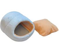 Tente pour animal domestique - Lit pour hamster - Lit pour animal domestique - Chaud - SleeBag Cage - Bleu clair - Durabilité