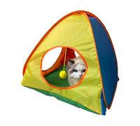 Tente pour Animal Pliable - Tente d'exercice et Abri Pliable | Clapier de Voyage Respirant pour Chat et Chien Enclos Extérieur pour Balcon Salon Jardin