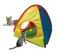 Tente pour Animal Pliable - Tente d'exercice pour Chien et Chat d'Intérieur et d'Extérieur | Clapier de Voyage Respirant pour Chat Chien Enclos Extérieur pour Balcon Salon Jardin