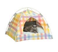 Tente pour Chat d'Extérieur Abri Maison Respirant, Pliable, en de | Tente pour chat d'intérieur Pour Intérieur Et Extérieur Maison Salon Appartement Dortoir Pa
