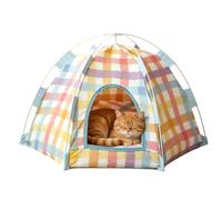 Tente pour Chat D'Extérieur Enclos Maison Portable pour Animaux De