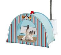 Tente pour Chat Extérieur - Maison pour Chien - Habitation Pliable Respirante avec Aération pour Chatons, Chiots, Lapins et Petits Animaux - Lavable et Portable