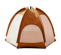 Tente pour chats Lit Pliable Et Respirant En Aérée | Maison pour chat avec porte à fermeture éclair Pour foyer, salle de séjour, appartement, dortoir, patio, balcon, porche