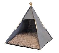 Tente pour chien Nobby Pet Tenda Gris 70x70x70 cm