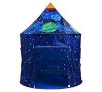 Tente pour enfant en forme de bateau de fusée - Grande maison de jeu pour tout-petits - Design de vaisseau spatial - Structure pliable portable - Espace de jeu imaginatif - Maison de jeu pour la