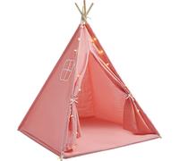 Tente pour enfants Rose 1-3 enfants avec lumière Tente pour enfants pour l'intérieur Salon, chambre d'enfant, chambre à coucher