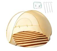 Tente pour Plage | Protection UV Imperméable avec Piquets au Sol | Tente Extérieure Canopée Ombragée Plage | pour Le Camping extérieur, la pêche, Le Voyage, fête Estivale, arrière-Cour, terrasse,