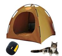 Tente rafraîchissante pour chat - Tente rafraîchissante portable pour chat, naturellement rafraîchissante sans électricité, respirante et lavable, facile à installer pour l'intérieur et l'extérieur