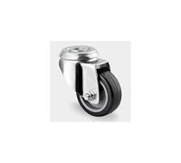 Roulette pivotante sur œil - bandage polyuréthane - diamètre 50 mm TENTE
