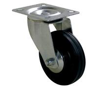 Tente roulette standard de manutention pour sol industriels type.pivotante ø roue mm.65 haut. mm.85 dim.platine mm .75 x 60 charge kg.65 -