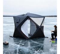 Tente Sauna Extérieure pour Quatre Personnes,1,80 M X 1,80 M X 2 M, Sauna Sec À Domicile,avec Tapis Amovible Et Sac De Rangement,Isolation Toutes Saisons,Au Camping Et Autres Lieux blacksauna