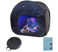 Tente Sensorielle | Coin Calme Enfants Jeux Et Détente | Thème Etoiles - Aide avec Autisme, TIS, Anxiété| Tente Sensorielle Occultante pour Enfants Autistes - Petite | Sensory Tent Star (90cm)