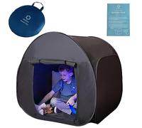 Tente Sensorielle | Coin Calme pour Jeux et Détente Enfants | Coin Sensoriel Aide avec Autisme, Anxiété et Améliore Concentration | Tente Sensorielle Noir Enfants Autistes | Maison ou Classe | Petit