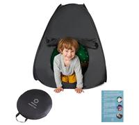 Tente Sensorielle | Coin Calme pour Jeux et Détente Enfants | Coin Sensoriel Aide avec Autisme, SPD, Anxiété et Améliore Concentration | Tente Sensorielle Noir Enfants Autistes | Simple