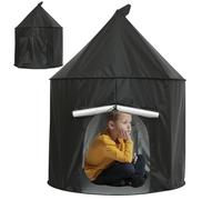 Tente Sensorielle Enfants Tente Jeu Occultante De 39 X 39 Pouces avec Coussin éPais Et Porte Roulante Tente Jeu Pop-Up Lavable Enfants D'IntéRieur Jouer Au Sommeil Lire Autisme éQuipement Sensoriel