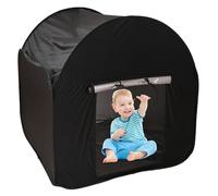 Tente sensorielle entièrement occultante pour Enfants, carrée, 47x47x47 Pouces, avec Rideau de Porte et de fenêtre, Coin Calme Pliable à dégagement Rapide pour se détendre, Jouer à l'intérieur et l
