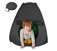 Tente sensorielle Pliable ＆ Tente Noire Portable Facile à configurer la Tente de la Tente de Coin dans Les Enfants de la Tente de Coin intérieur pour soulager l'anxiété de Stress des Enfants et