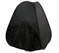 Tente sensorielle - Tente 90 x 90 cm, design bloquant la lumière | Cachette d'angle en tissu noir pour se calmer facilement, tipi occultant pour que les puissent jouer, se détendre, amé