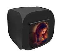 Tente sensorielle, Tente sensorielle pour - Un Coin Calme Aide Les à se détendre | Fort de cachette à revêtement argenté, avec Store Enrouleur et Porte, améliore la Concentration et Les co