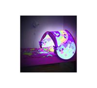 Tente Sleep Fun - Venteo - Tente De Lit Enfant - Modèle Rose Conte De Fées- Accessoire Chambre Pour Enfant - Lampe Intégrée - Sac De Rangement