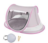 Tente Solaire Bébé, Dôme Plage Bébé, Toile Anti-Sable Extérieur Pare-Soleil Léger pour Camping Parc Repos Jeu Pique-Nique Vacances Randonnée Voyage Jardin Lac Pêche