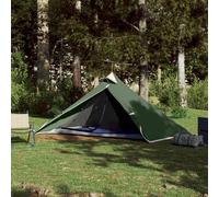 Tente suspendue 1 Personne Auvent Abri Randonnée Vert Imperméable vidaXL