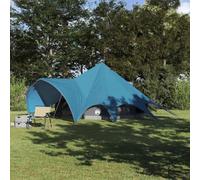 Tente Teepee 3 Personnes Vert Gris 312 x 312 x 197 cm