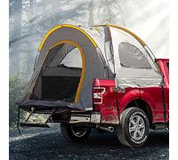 tente, Tentes de camping for camionnette for lit de 5,5 pieds for accessoires de camping en plein air, tissu Oxford 210D résistant aux intempéries + tentes d'auvent de hayon de camion en fibre de verr