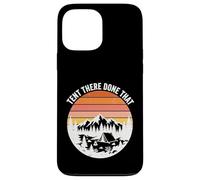 Tente There Done Haking rétro Coucher de Soleil Montagne Camping extérieur Coque pour iPhone 13 Pro Max