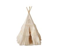 Tente tipi avec franges et tapis boho ca