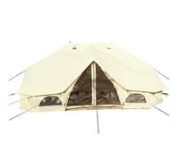 Tente Tipi en coton Skandika Freya - 12 personnes - Sol amovible - Parois latérales enroulables